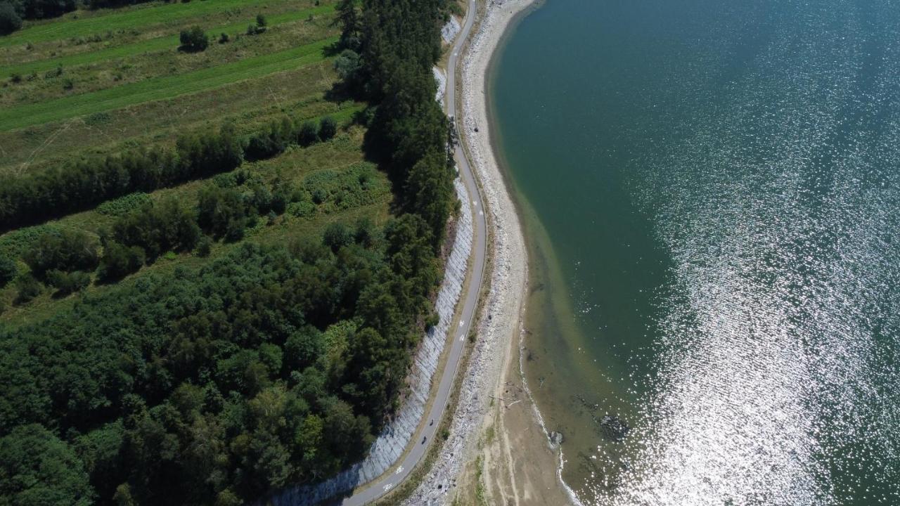 I Bike'Owy Domek Z Finska Balia Nad Jeziorem Czorsztynskim - 400M Od Jeziora I Sciezki Rowerowej Maniowy Buitenkant foto